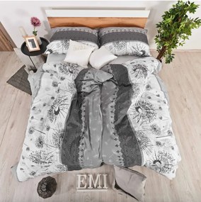 Obliečky bavlnené Mina EMI, Štandardný set jednolôžko obsahuje 1x 140x200 + 1x 70x90