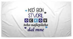 Sablio Uterák Keď Boh stvoril oteckov - 70x140 cm