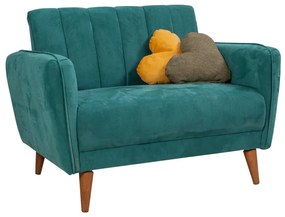 Dvojmiestna pohovka Aqua Loveseat tyrkysová