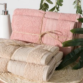 FROTÉ UTERÁK ELMA SADA 6KS 30X50 CM BÉŽOVÁ