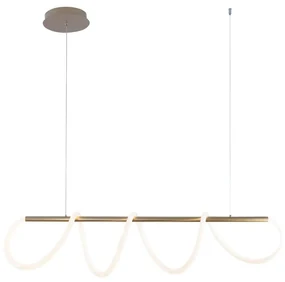 Zuma Line 20006PM-GD - LED Luster na lanku BALBO LED/45W/230V 3000/4000/6000K ZL0498