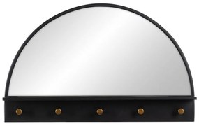 Nástenné zrkadlo s vešiakom 69x43 cm – Ixia