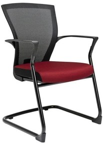 bestuhl Konferenčná rokovacia stolička MERENS MEETING vínová červená
