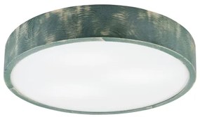 Brilagi - Stropné svietidlo PINO 3xE27/15W/230V borovica/zelená pr. 47,5 cm