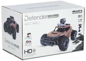RC terénne driftové auto KIK 1:16, hnedé