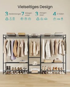 Otvorená šatníková skriňa LGR011BZ01