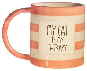 sass & belle Keramický hrnček Cat Therapy 300 ml