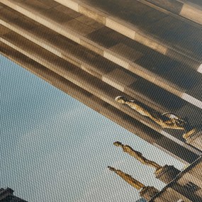 Obraz z Trocaderského námestia, Paríž (120x50 cm)