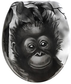 WC sedadlo Wenko Ape, 44,5 × 37,5 cm
