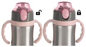 Svetloružová antikoro detská fľaša 330 ml - Orion
