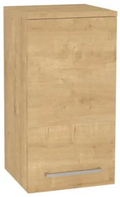 Mereo, Mereo Bino kúpeľňová skrinka horná 63 cm, ľavá, Multidecor, Dub Arlington, MER-CN695DARL