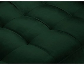 Zelená zamatová pohovka Milo Casa Santo, 174 cm