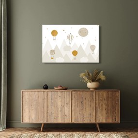 Obraz - Lietajúce balóny (90x60 cm)