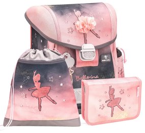 Školský set BELMIL Ballerina Black Pink