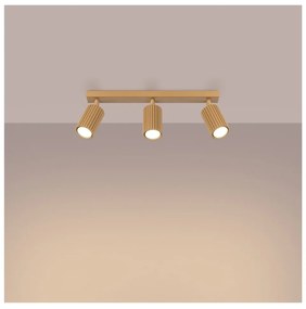 Bodové svietidlo v zlatej farbe 6,5x45 cm Gleam – Sollux