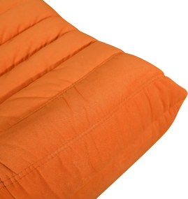Taburet Nua 86 cm zamat oranžový