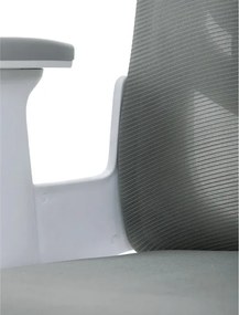 Kancelárska stolička sivá KA-K2031 GREY