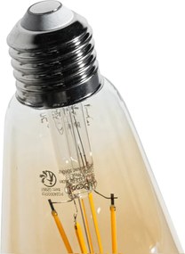Sada 5 stmievateľných LED žiaroviek E27 Filament ST64 zlatá 4,5W 450 lm 2200K