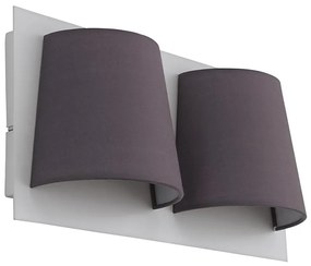 Eglo 97625 - LED nástenné svietidlo SERRVALLE 2xLED/5,4W/230V
