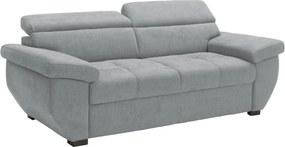 Trojsedák Speedway, svetlo šedá látka