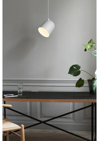 Nordlux - Závesný luster ANGLE na lankách 1xE27/25W/230V biely