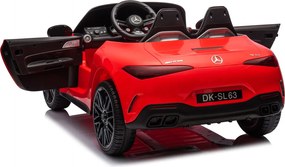 JOKOMISIADA Elektromobil Mercedes SL 63 AMG Pilot PA0303 CZ červený