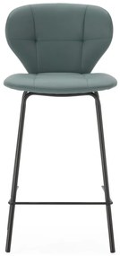 Zelené barové stoličky v súprave 2 ks (výška sedadla 67 cm) Maura – Marckeric