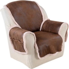 Luxusné prikrývky s BARANČEKOM kreslo - sedák 57 cm