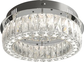 XXXLutz STROPNÉ LED SVIETIDLO, 40/14 cm Novel - Interiérové svietidlá - 0085820051