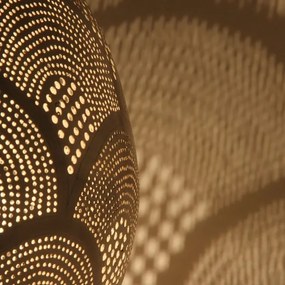 Luxusná strieborná lampa Samak D30