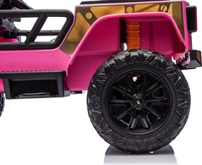 Ramiz Auto Jeep Monster ružové