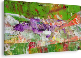 Obraz abstrakcie - maľba (90x60 cm)