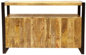 furniture-nabytek.cz - Rustikálna komoda z mangového dreva 140x90x45
