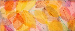 Obraz - Pozadie z jesenného lístia (120x50 cm)