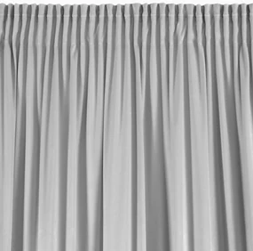ZATEMŇOVACÍ ZÁVES NA PÁSKE DANI 140X270 CM STRIEBORNÁ