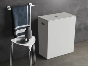 Gedy Gedy, LUXURY kôš na bielizeň 49,5x61,8x29cm, biela, 103702