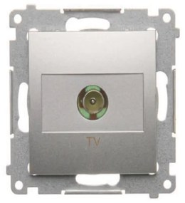 DAK1/43 R-TV anténna zásuvka strieborný mat