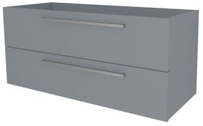 Mereo Bino, kúpeľňová skrinka 121 cm, Multidecor, Monumentálna sivá, MER-CN693SMSO1