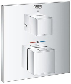 GROHE 24154000 - Termostatická batéria GROHTHERM CUBE lesklý chróm