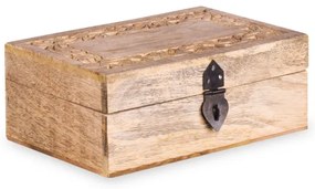 Drevená šperkovnica SOMBRE 22x14x8 cm