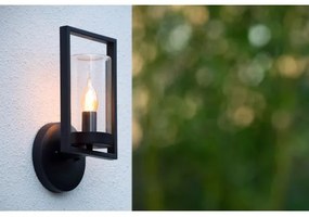 Lucide 29827/01/30 - Vonkajšie nástenné svietidlo NISPEN 1xE14/40W/230V IP44