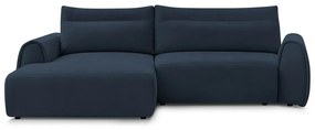 Tmavomodrá rohová pohovka Aden – Bobochic Paris
