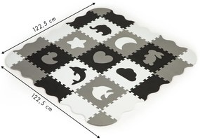 WELLHOX Hracia penová podložka pre deti "zvieratká a tvary"