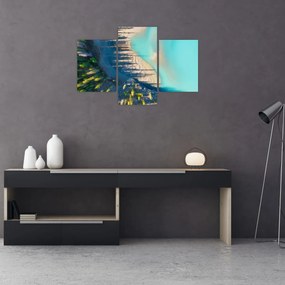 Obraz - Pohľad na jazero (90x60 cm)