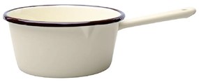 EMALIA Kastrólik smaltovaný 16cm 1,23l krémový