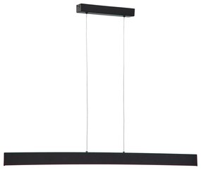 Matne čierne LED stropné svietidlo 5.5x101 cm Boadella – Kave Home