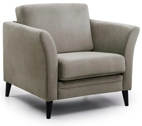 Hnedé kreslo Eden - Scandic