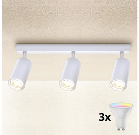 Brilagi - LED stmievateľné bodové svietidlo SELE 3xGU10/6,5W/230V biela LEDBG0807