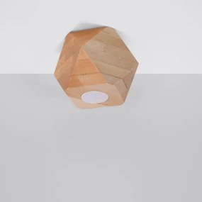 Sollux SL.1009 - Stropné svietidlo WOODY 1xGU10/40W/230V