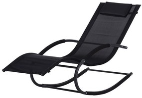 ZÁHRADNÉ HOJDACIE LEHÁTKO KENY ČIERNE